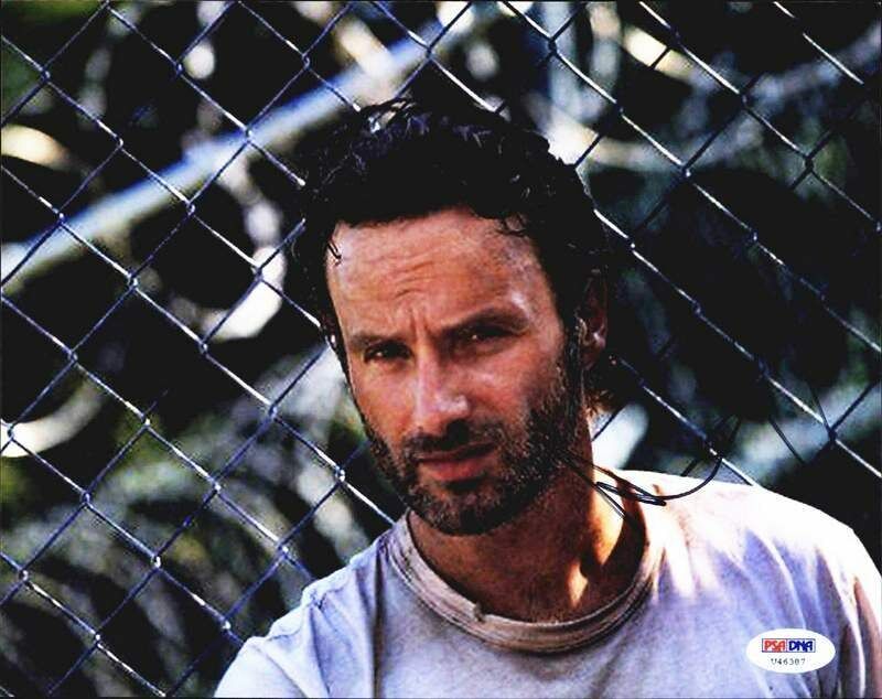 Andrew Lincoln PSA/DNA authentic signed 8x10 Photo Poster painting |CERT Autographed B0001