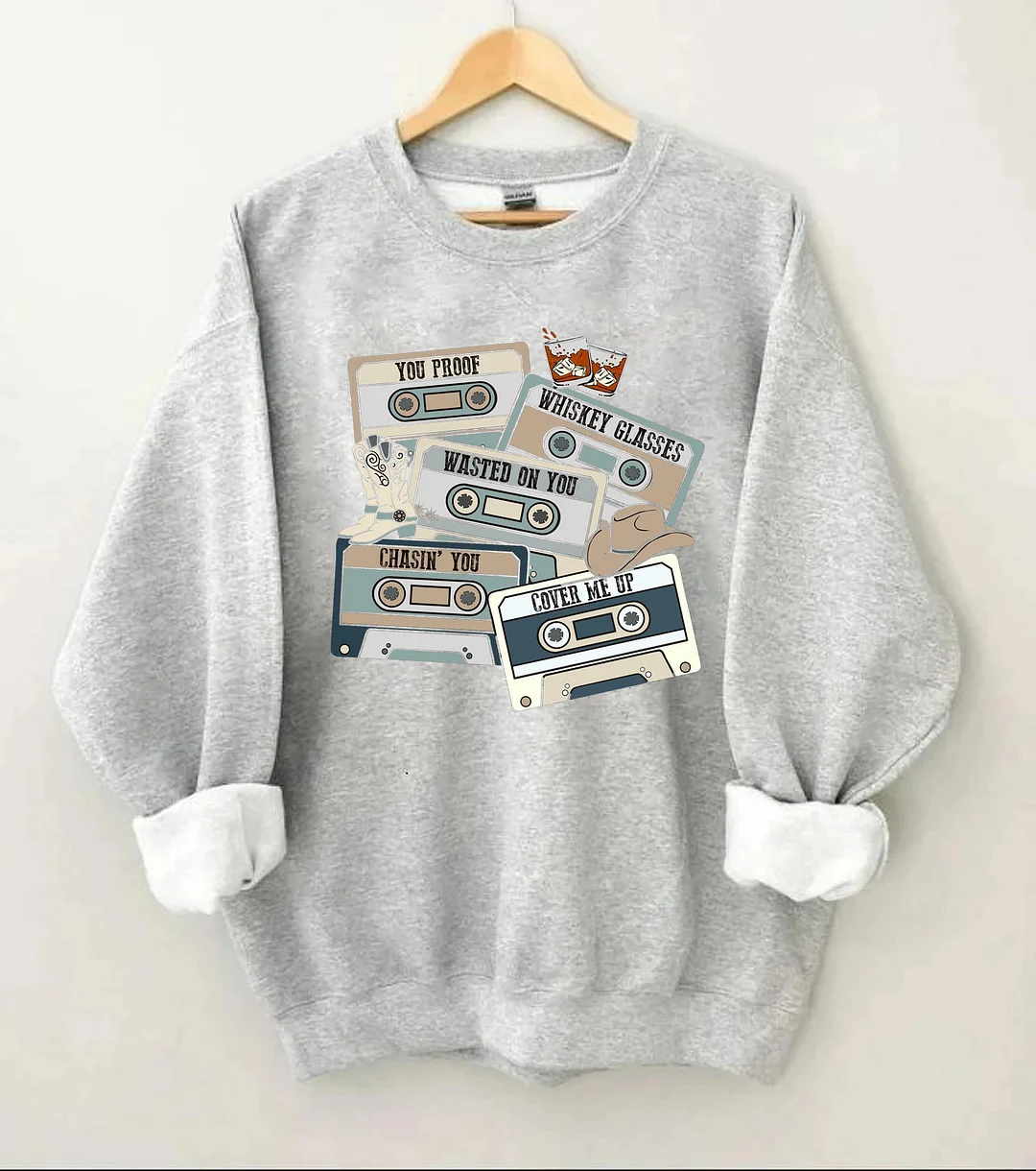 Country Cassette Tapes Sweatshirt