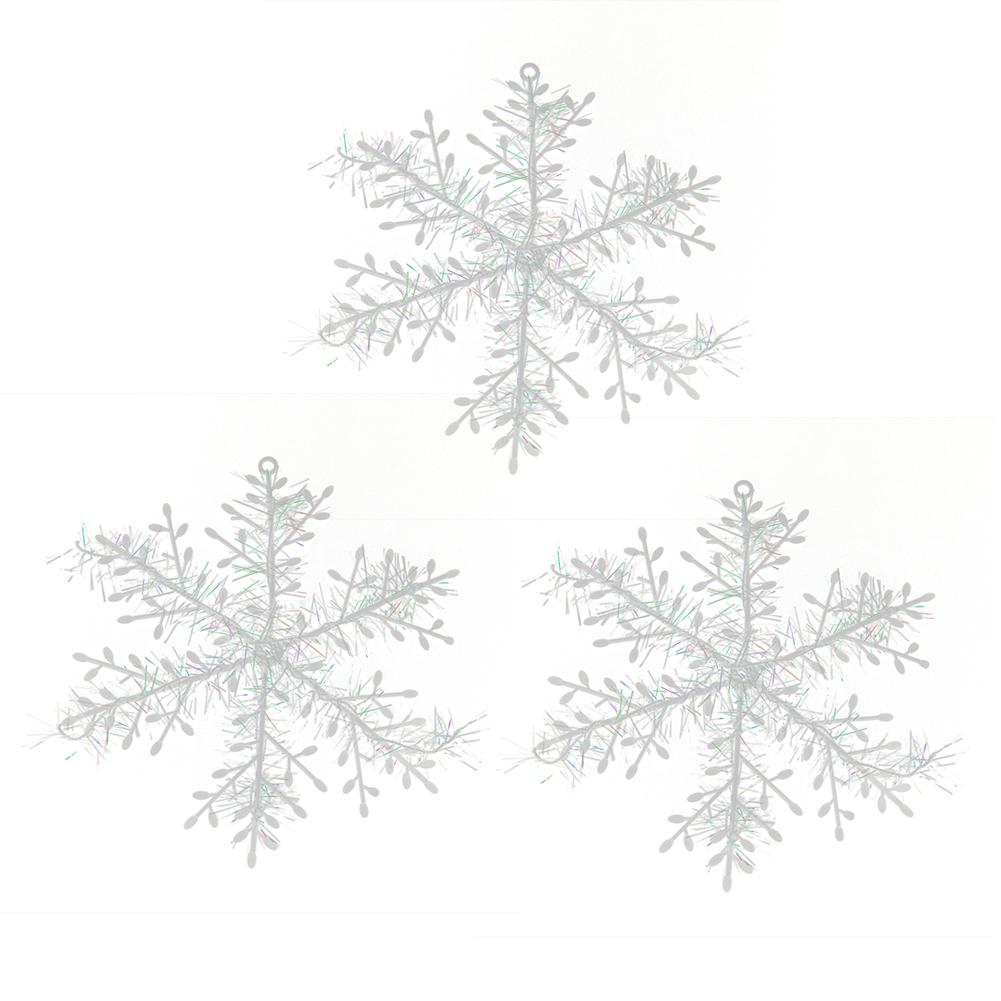 

30pcs Christmas White Snowflake Windows Party Xmas Trees Hanging Decor 15cm, 501 Original