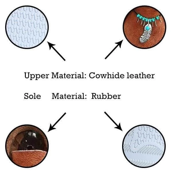 Cowhide Leather Flat Heel Boots【65%OFF+FREE SHIPPING】