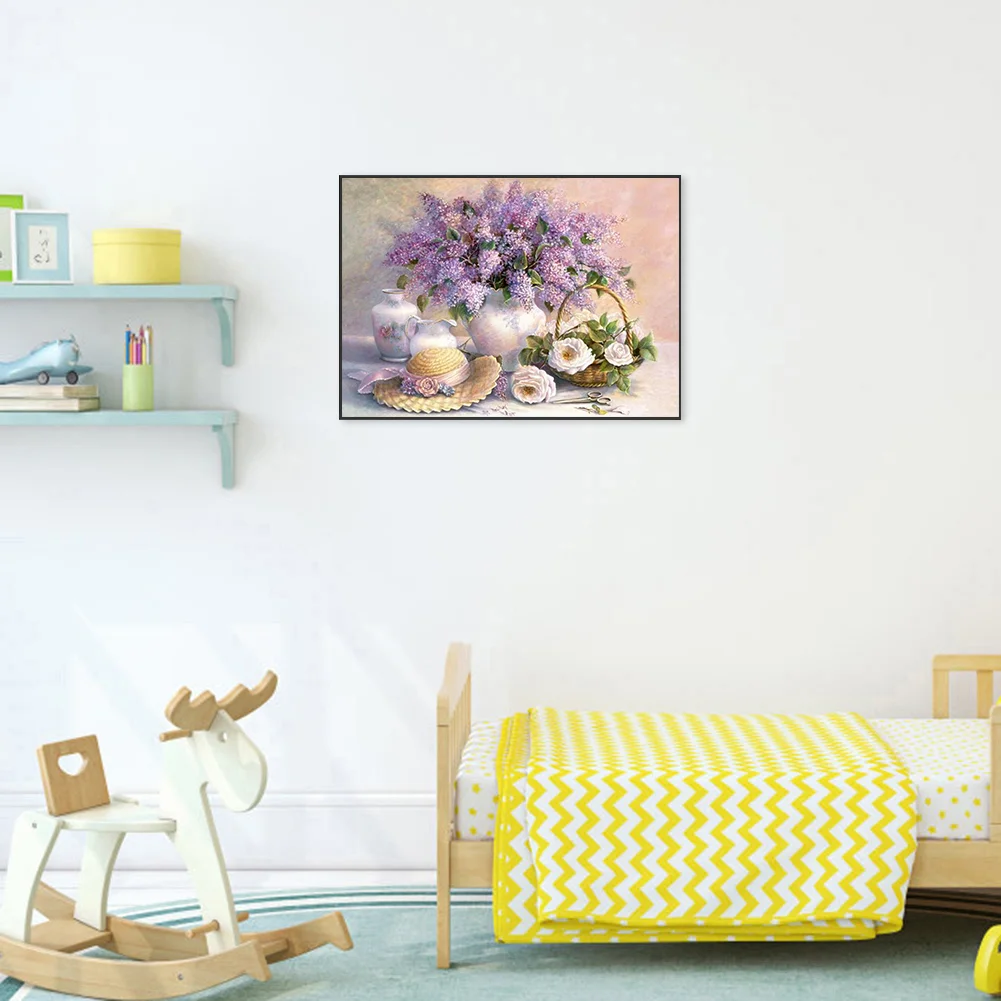 Diamond Painting - Full Round Drill - Flower