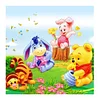 【Only 3pcs】Winnie-Full Cross Stitch 11CT Stamped 40*40cm
