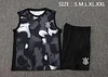 2025/2026 Corinthians Pre-Match Training Black Vest+Shorts Football1:1 Thai Quality