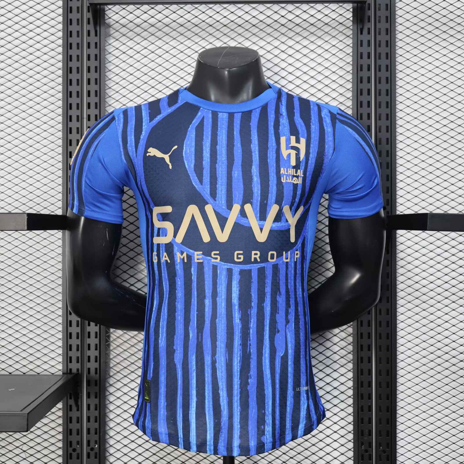 2025/2026 Player Version Al-Hilal Saudi FIFA Club World Cup Home Football Shirt（The player version jersey is a bit tight, please pay attention to the size selection）