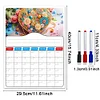 Special Shaped Gem Heart 5D DIY Diamond Painting Monthly Planner Kit