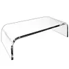Acrylic Monitor Stand Clear Monitor Riser Desk Laptop Stand Riser Computer Stand
