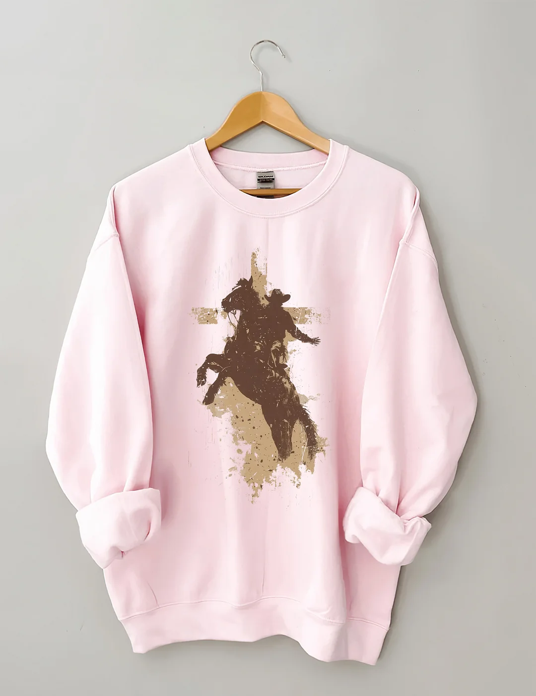 Western Christian Cowboy Sweatshirt