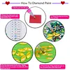 DIY Diamond Art Tissue Box Holder PULeather Crystal Mosaic Desktop Organizer Bag Resin Rhinestone Storage Organizer Gem Art Home Office Decor Craft Gift for Women