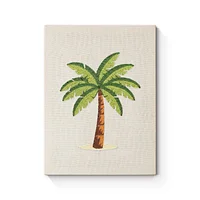 Tropical Palm Tree - Punch Needle