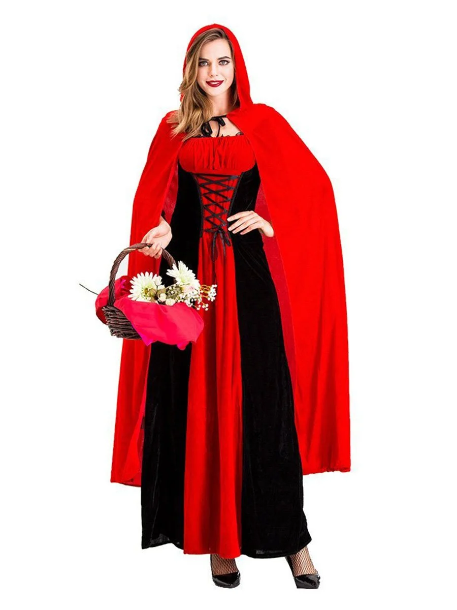 Halloween Uniform Little Red Riding Hood Cosplay Costume