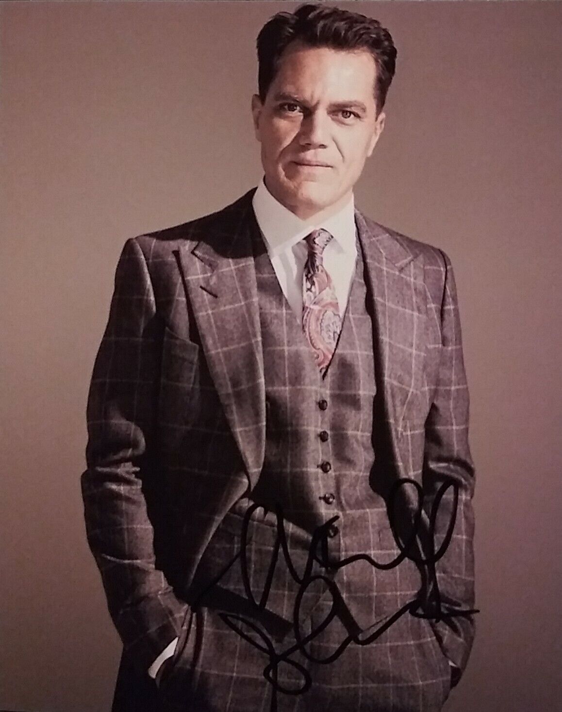 Michael Shannon signed 8x10