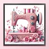 (Multi Style)Sewing Machine - 14CT Stamped Cross Stitch - 40*40cm