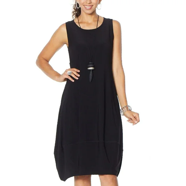 💖Early Mother's Day Sale- SAVE 48% OFF--Matte Jersey Sleeveless Dress with Pockets