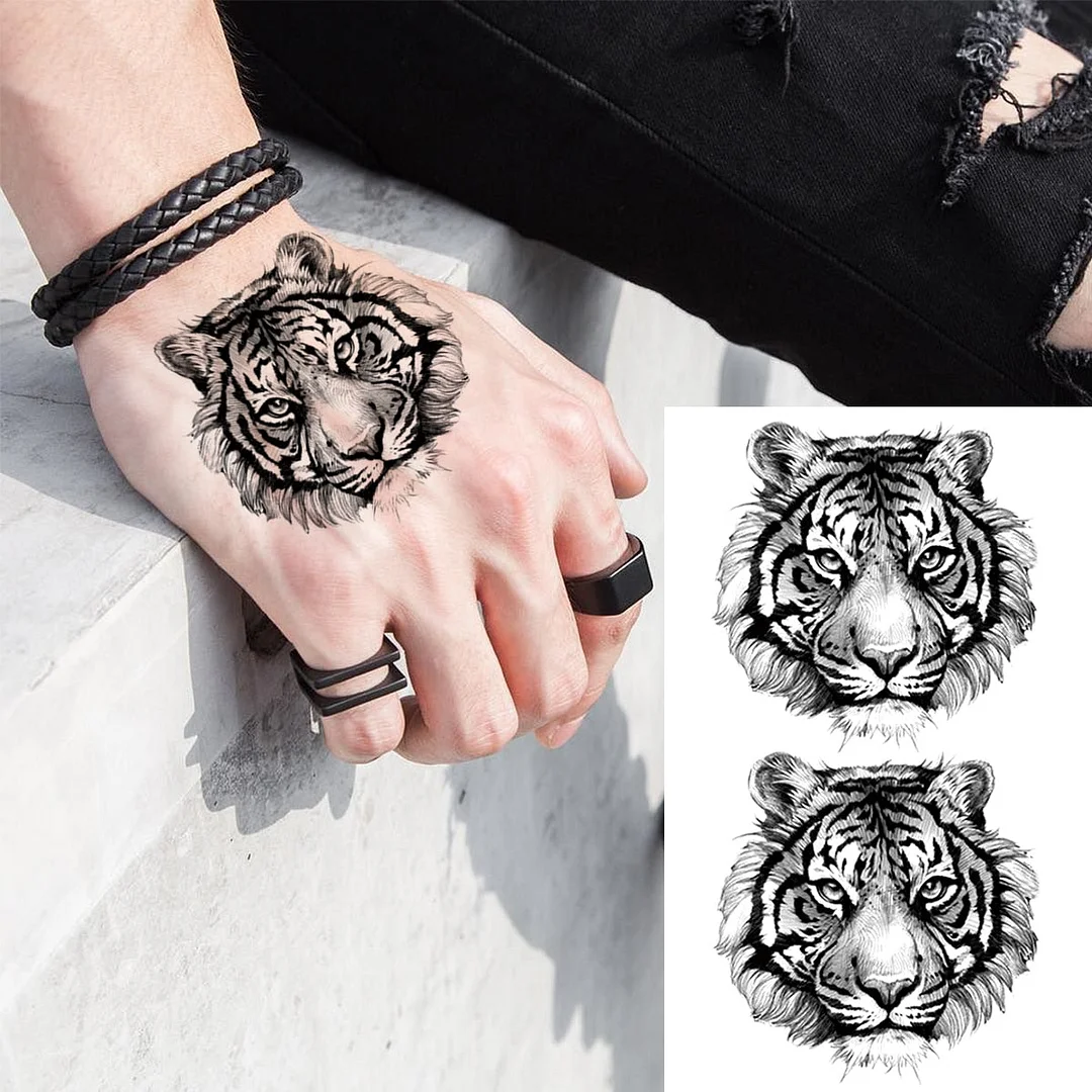 Black Whale Fashion Arm Temporary Tattoos For Women Girl Butterfly Swallow Fake Tattoo Sticker Body Art Waterproof Tatoo Sticker