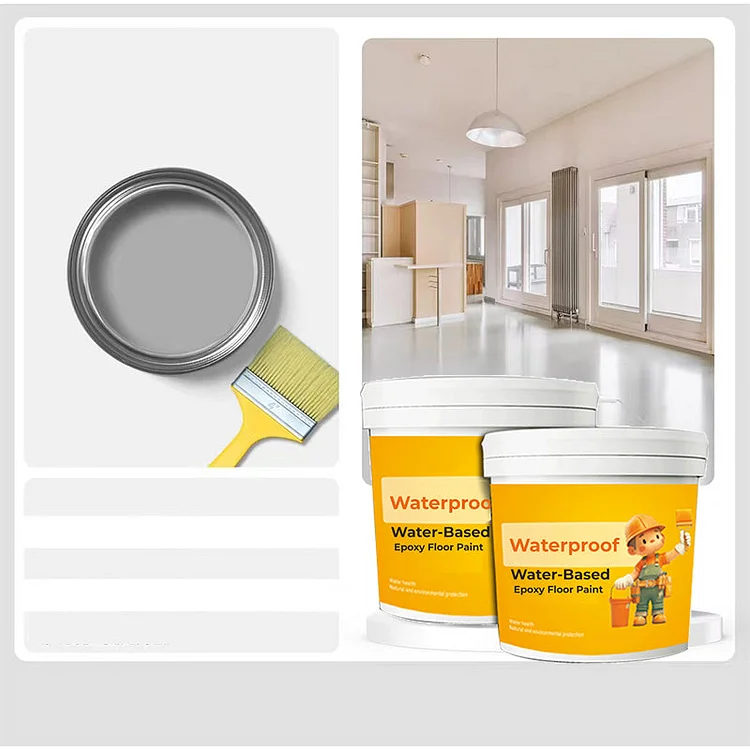 Quick-Dry Water-Based Floor Paint