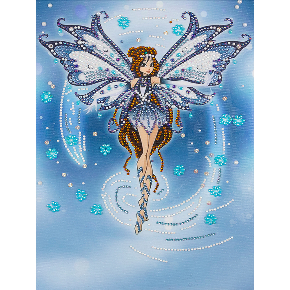 

Winged Fairy - Special Shaped Diamond Painting - 30*40CM, 501 Original