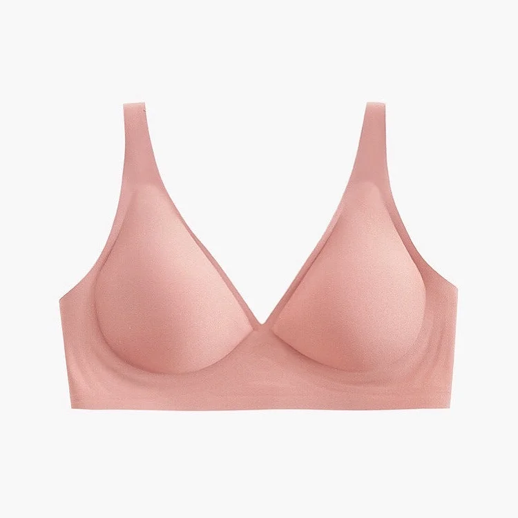 3D Seamless Nude Feel Underwear Thin Breast Jelly Bra