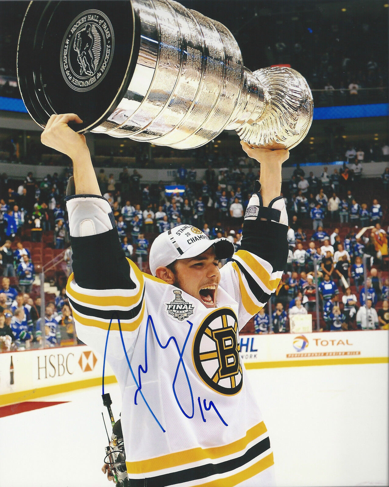 GFA Boston Bruins * TYLER SEGUIN * Signed 8x10 Photo Poster painting AD1 COA