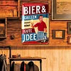 Beer and Grilling Always a Good Idea - Metal Tin Signs(8*12Inch/12*16Inch) - Bar