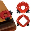 Woodworking Router Templates R10-R25/R30-R50 Radius Jig Arc Angle Template