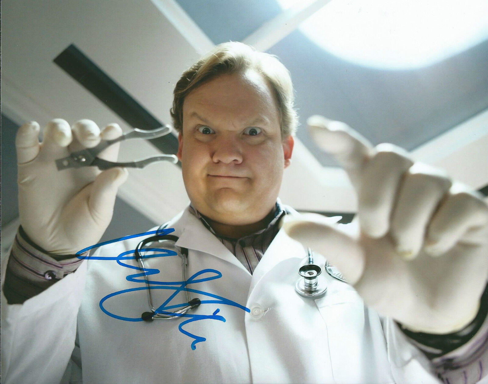 **GFA Conan on TBS *ANDY RICHTER* Signed 8x10 Photo Poster painting AD3 COA**