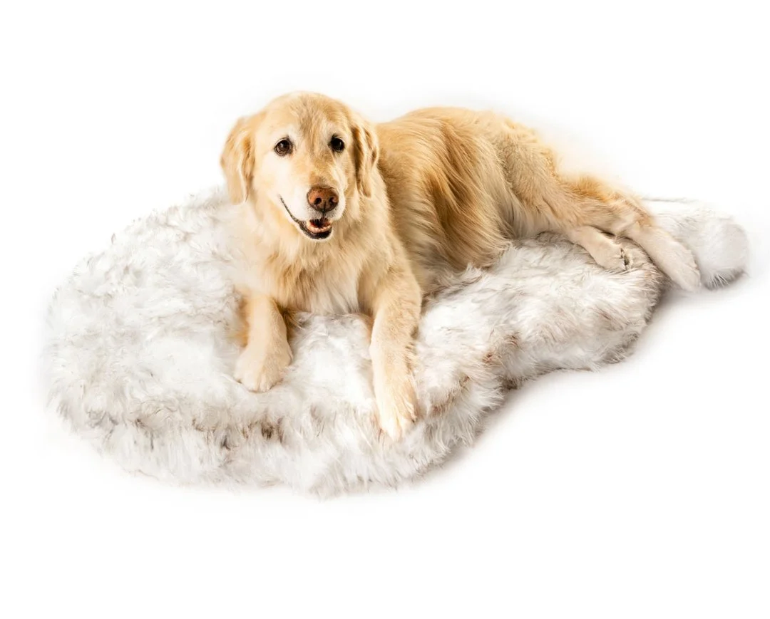 Faux Fur Orthopedic Dog Bed