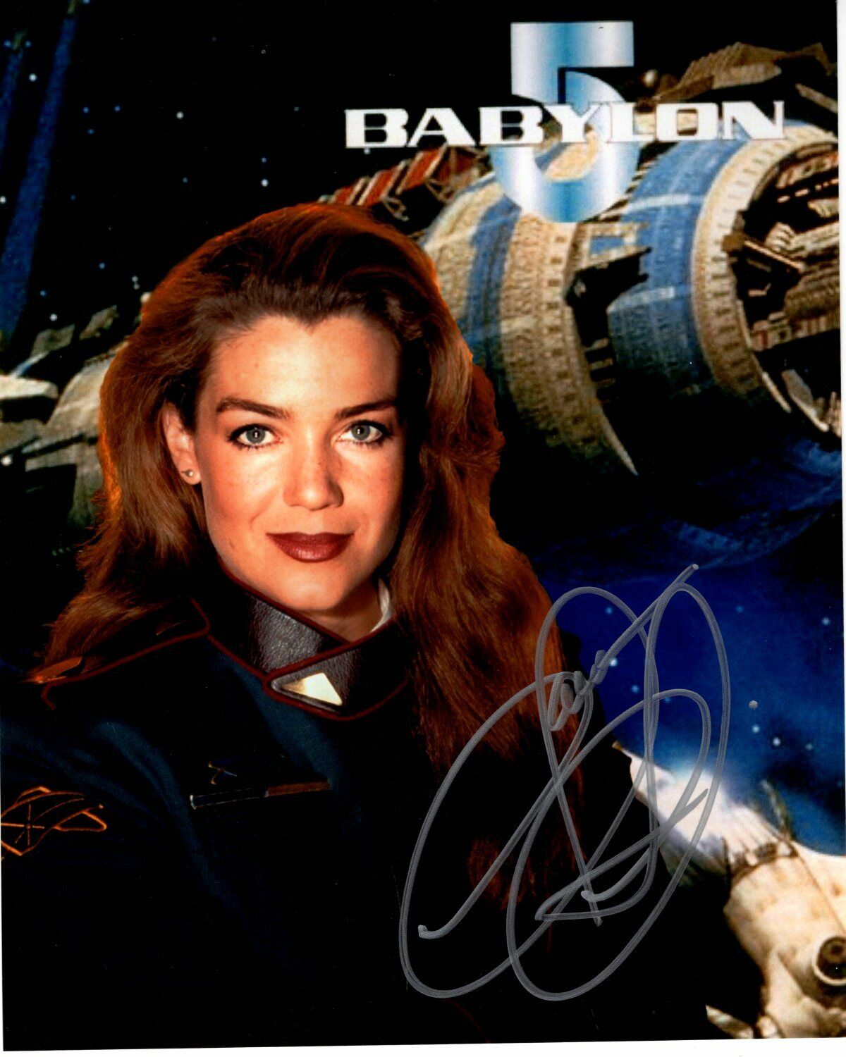 CLAUDIA CHRISTIAN signed autographed BABYLON 5 SUSAN IVANOVA 8x10 Photo Poster painting