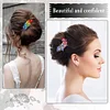 3Pcs Feather DIY Diamond Painting Hairpin Handmade Diamond Barrette Art for Girl