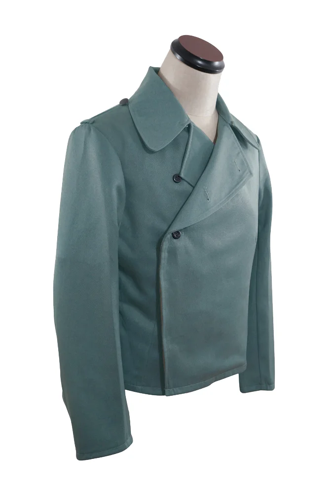   Polizei German Assault Gunner Panzer Gabardine Wrap Jacket German-Uniform