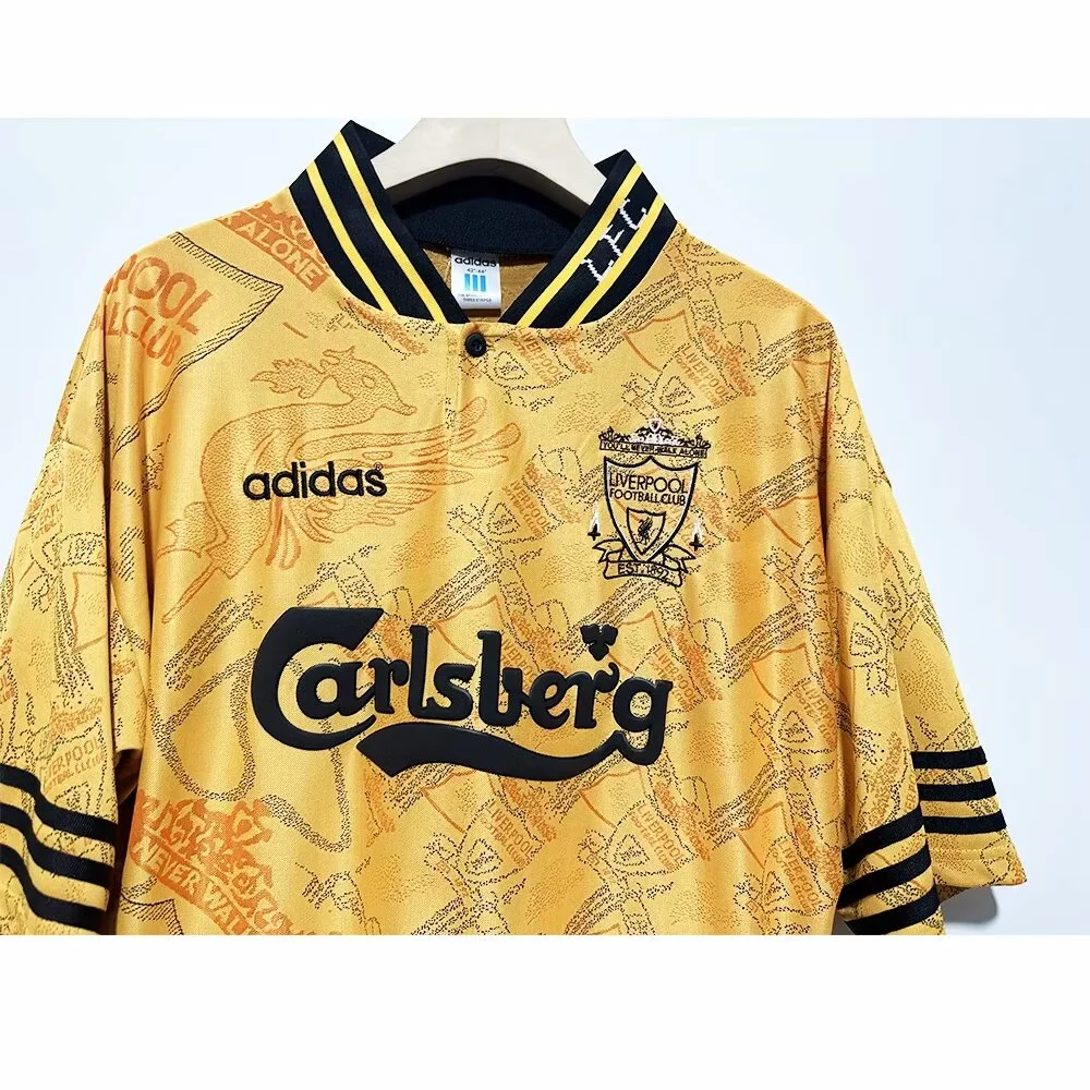 Retro 1994-1996 Liverpool Third Away Football Shirt Thai Quality