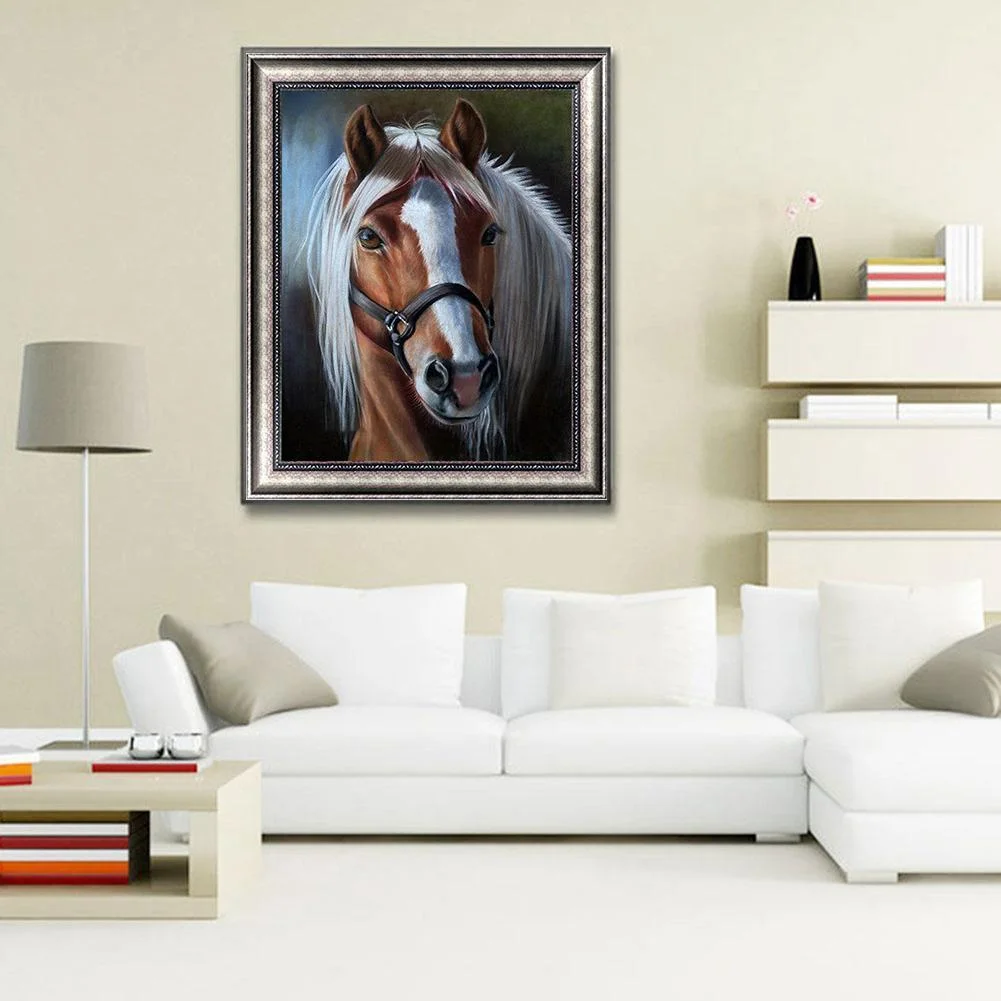 Diamond Painting - Full Round Drill - Horse(30*40cm)