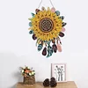 >SALE<Dreamcatcher 2D Flat DIY Diamond Art Pendant Single-Sided Drill Wall Door Decor