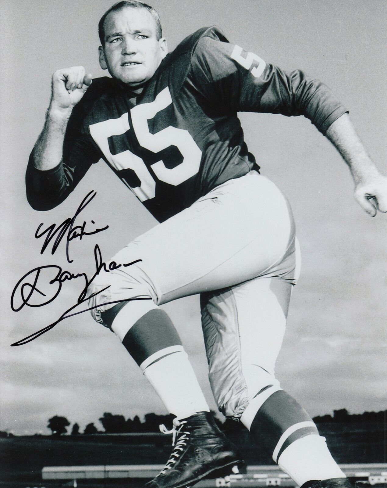 Maxie Baughan #0 8x10 Signed Photo Poster painting w/ COA Philadelphia Eagles