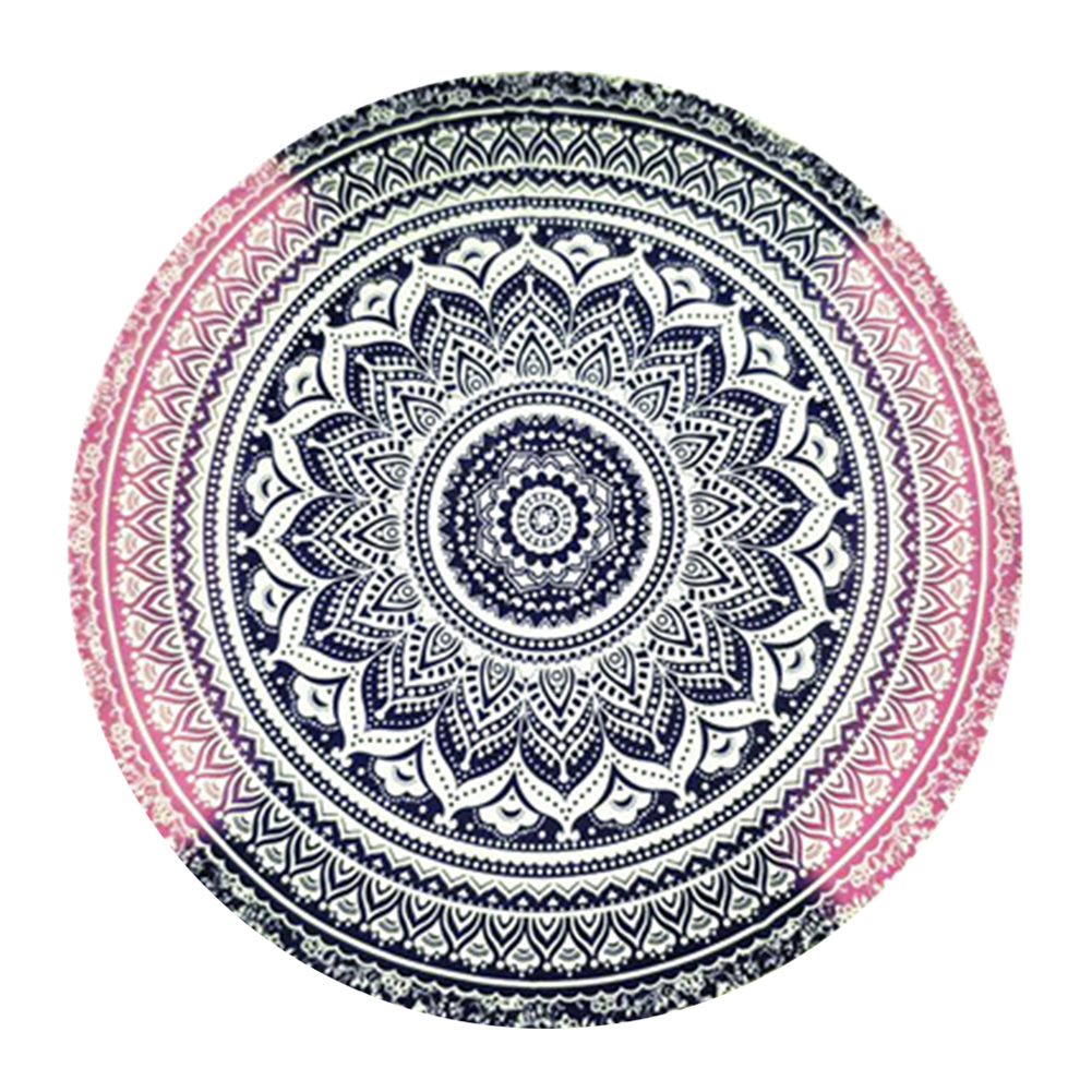 

140 X 140cm Round Mandala Tapestry Wall Hanging Carpet Beach Yoga Mat (1, 501 Original