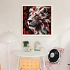Lion-11CT Stamped Cross Stitch 40*40cm