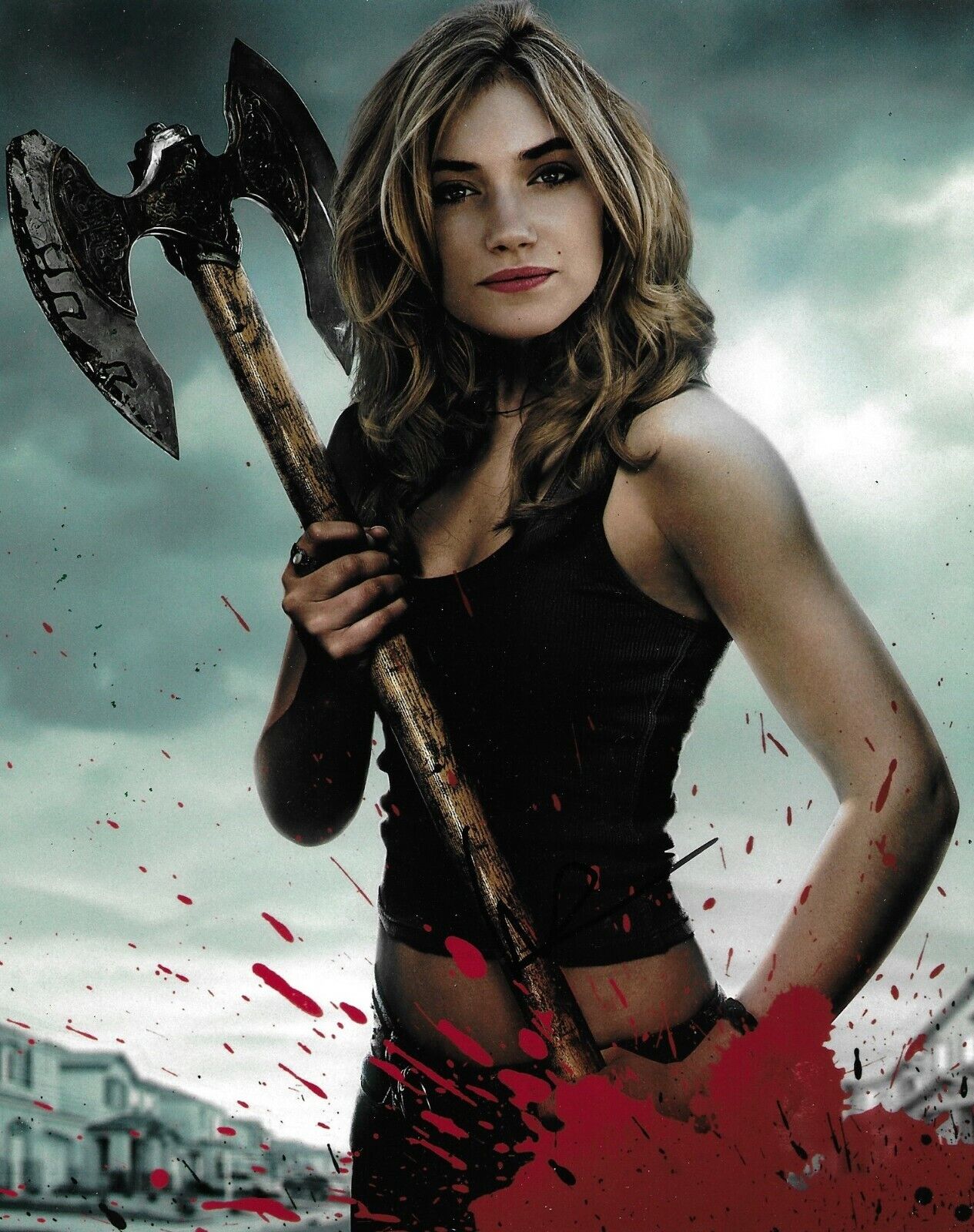 Imogen Poots Signed Fright Night 10x8 Photo Poster painting AFTAL