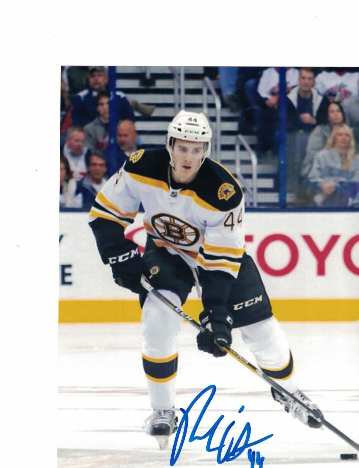 Rob O'Gara Boston Bruins Signed 8 x 10