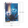 Diamond Painting -DIY Round Drill Lotus