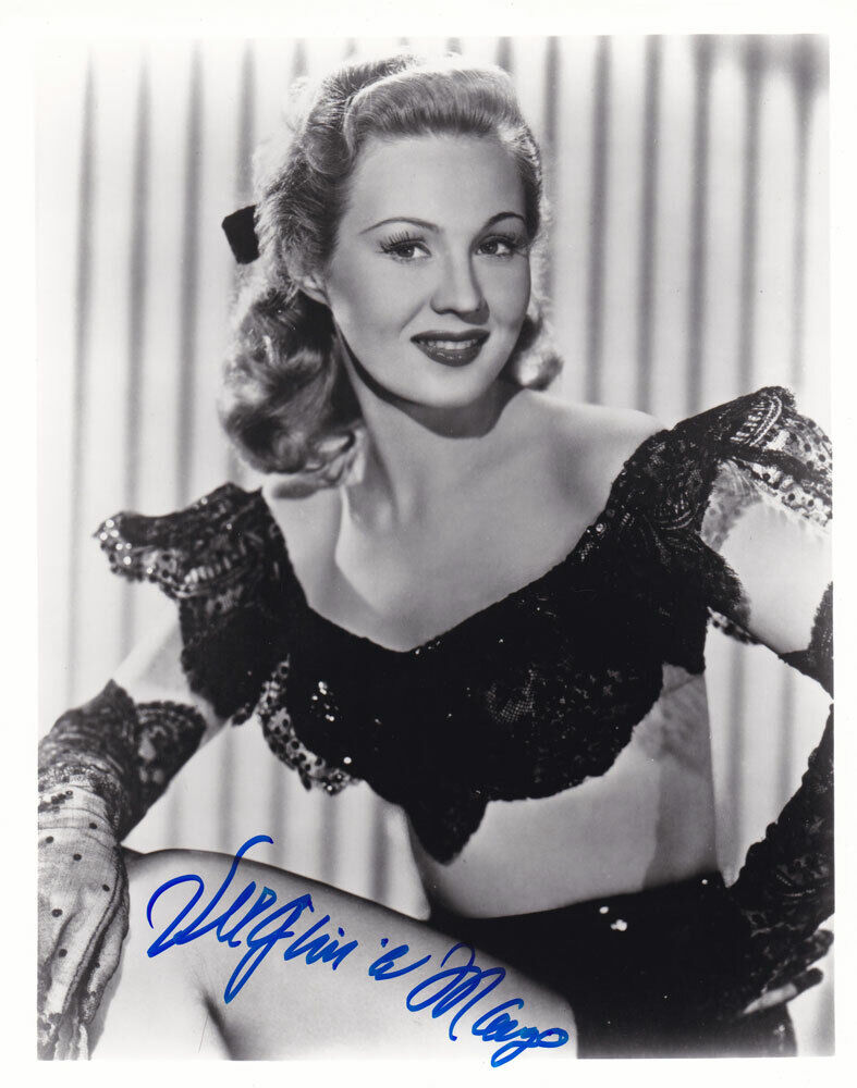 Virginia Mayo In-person AUTHENTIC Autographed Photo Poster painting SHA #10681