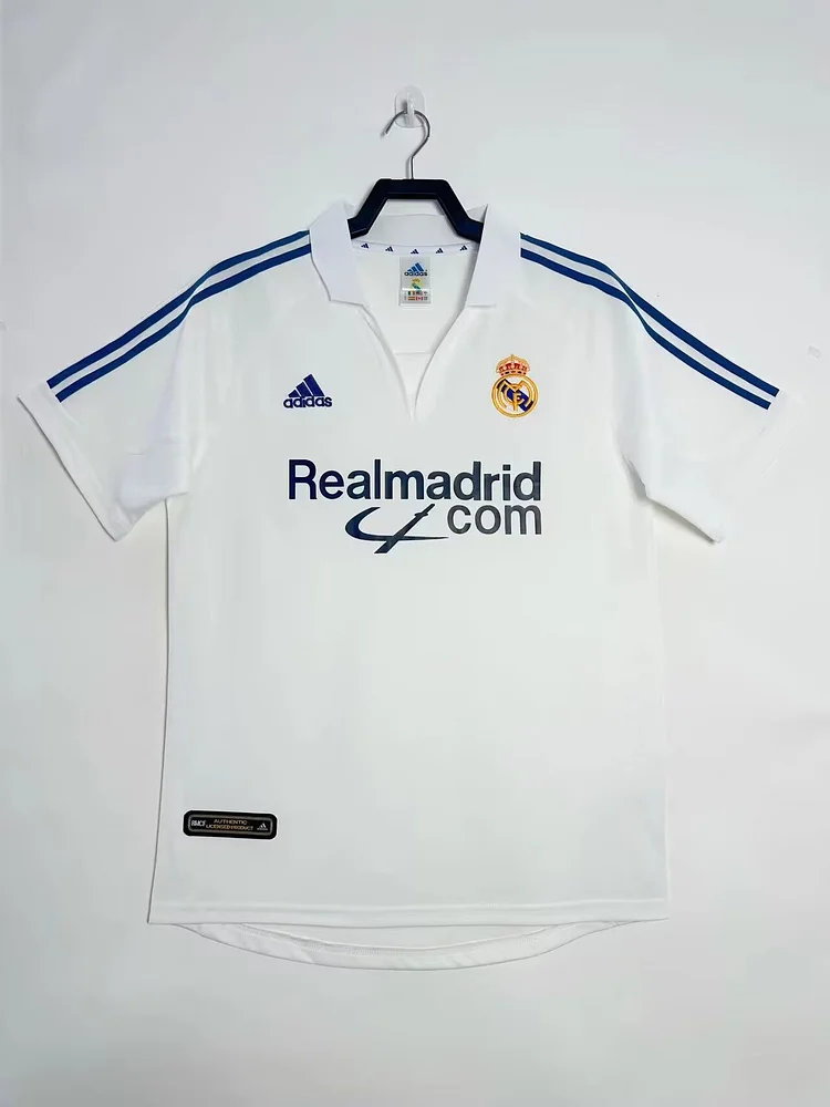 2001-02 Real Madrid Home Retro Jersey