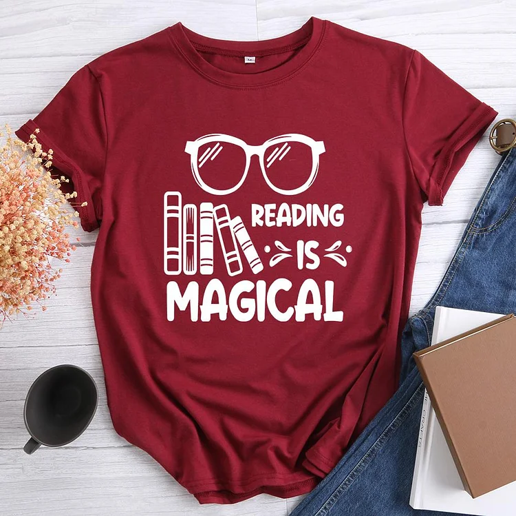 ANB - Resding Is Magical Book Lovers Tee-010683