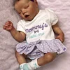 Reborn Newborn Dolls 17inch Irmina Truly Soft Touch Silicone Baby Girl, Holiday Gift - RBBI-Myrebornbabydoll® Myrebornbabydoll®