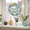 4Pcs Diamond Painting Summer Window Pendants Suncatcher Hanging Kits for Home Porch Farmhouse