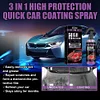 2 Set 3 In 1 Car Ceramic Coating Spray 100ml Car Paint Scratch Repair Remover