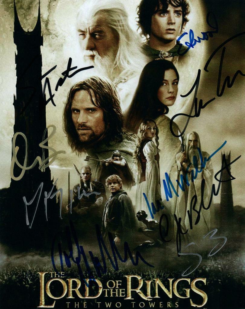 Elijah Wood Tyler Bean Astin +5 autographed 8x10 Photo Poster painting signed Picture COA