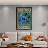 Are You Pooping?-11CT Stamped Cross Stitch 40*60cm  tapestrymarket