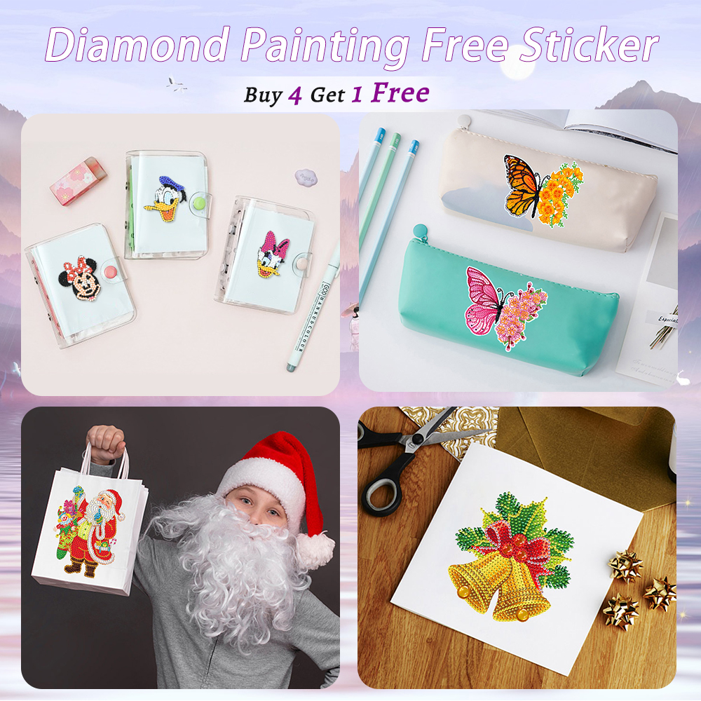 Ecoolbuy Diamond Painting Kits all Buy 4 Get 1 Free for 20,000+ Kits