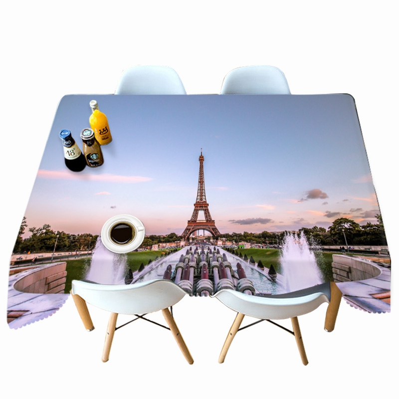 

Lighting City Night View - 3D Tablecloth, 140*180cm, 501 Original