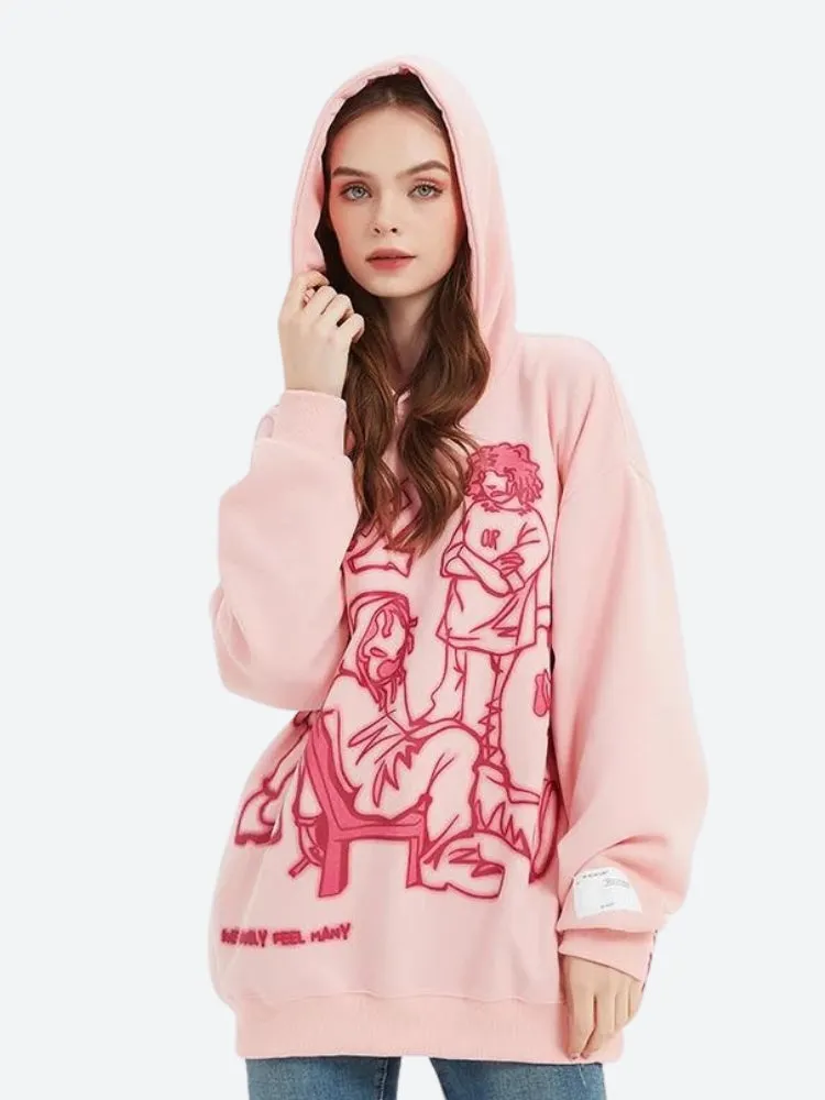 Brownm Vaguely Feel Many Hoodie