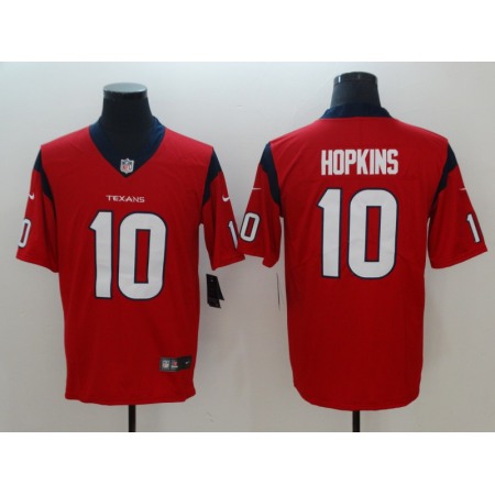 Men's Houston Texans #10 DeAndre Hopkins Red Vapor Untouchable Limited Stitched NFL Jersey O3DZ
